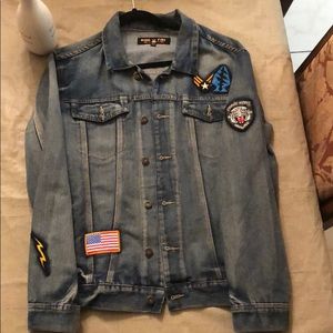 Ring of fire jean jacket